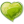 Heart green valentine