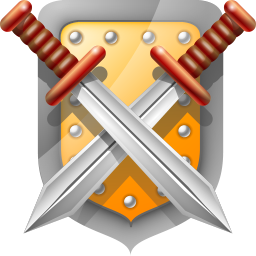 Swords shield and