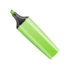 Highlighter pen marker green