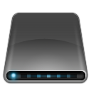 Drive black modem external disk