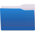 Blue folder places
