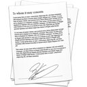 Contract signature references document