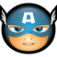 Hero avatar superhero america captain avengers