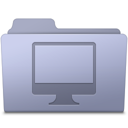 Lavender folder computer