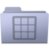 Lavender folder icons