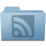 Blue folder rss