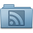 Blue folder rss