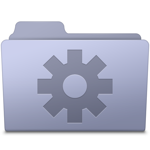 Lavender folder setting