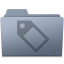 Graphite folder tag