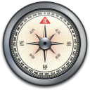 Iphone compass silver