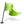 Map marker flag right chartreuse