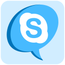 Skype social logo