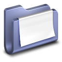 Document doc file documents blue paper folder