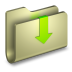 Download down decrease downloads folder arrow