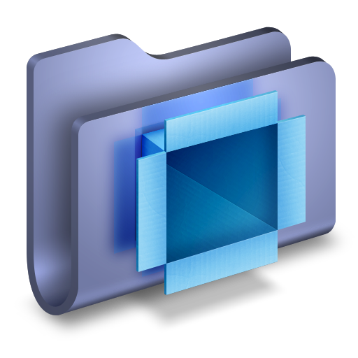 Dropbox blue folder