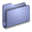 Generic blue folder