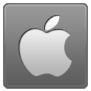 Apple network internet social logo