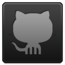 Github network internet social logo