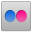 Flickr network internet social logo