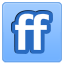 Friendfeed network internet social logo