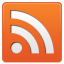 Rss social network internet logo