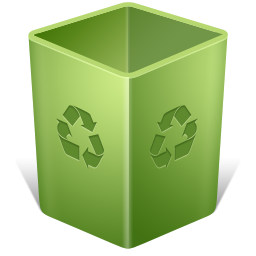 Recycle bin trash erase empty