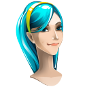 Browser network woman female girl internet user customer person explorer face microsoft
