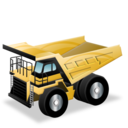 Construction dump truck rigid