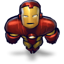 Comics ironman flying