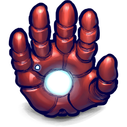 Comics ironman hand