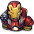 Comics ironman red