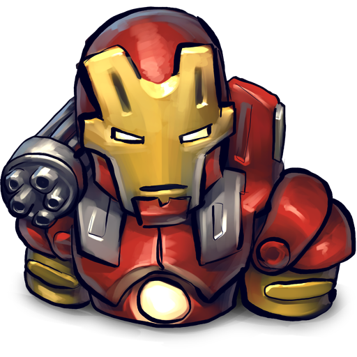 Comics ironman red