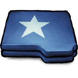 Folder blue star