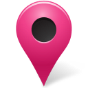 Base map marker pink outside