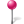 Pink map base marker ball