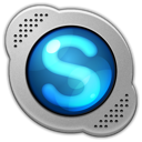 Media social classy base skype logo