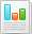 Bar chart by web cartoon pack document icons shlyapnikova base