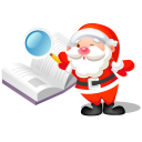 Christmas book search santa