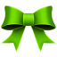 Ribbon green christmas