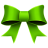 Ribbon green christmas