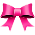 Ribbon pink christmas