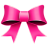 Ribbon pink christmas