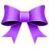 Ribbon purple pattern christmas