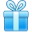 Gift blue