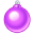 Xmas ball purple