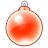 Xmas ball red