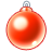 Xmas ball red