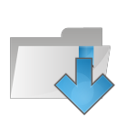 Folder arrow down