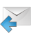 Mail arrow left