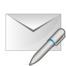 Mail write pen